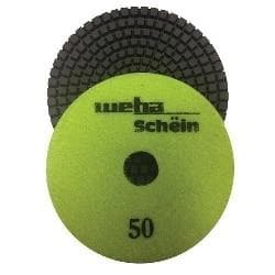 3" Weha Schein Diamond Polishing Pads 3mm Thick 11350 Weha 50 Grit