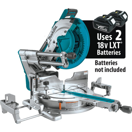 36V (18V X2) LXT® Brushless 12" Dual‑Bevel Sliding Compound Miter Saw, AWS® Capable and Laser - Diamond Tool Store