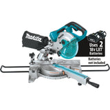 36V (18V X2) LXT® Brushless 7‑1/2" Dual Slide Compound Miter Saw - Diamond Tool Store