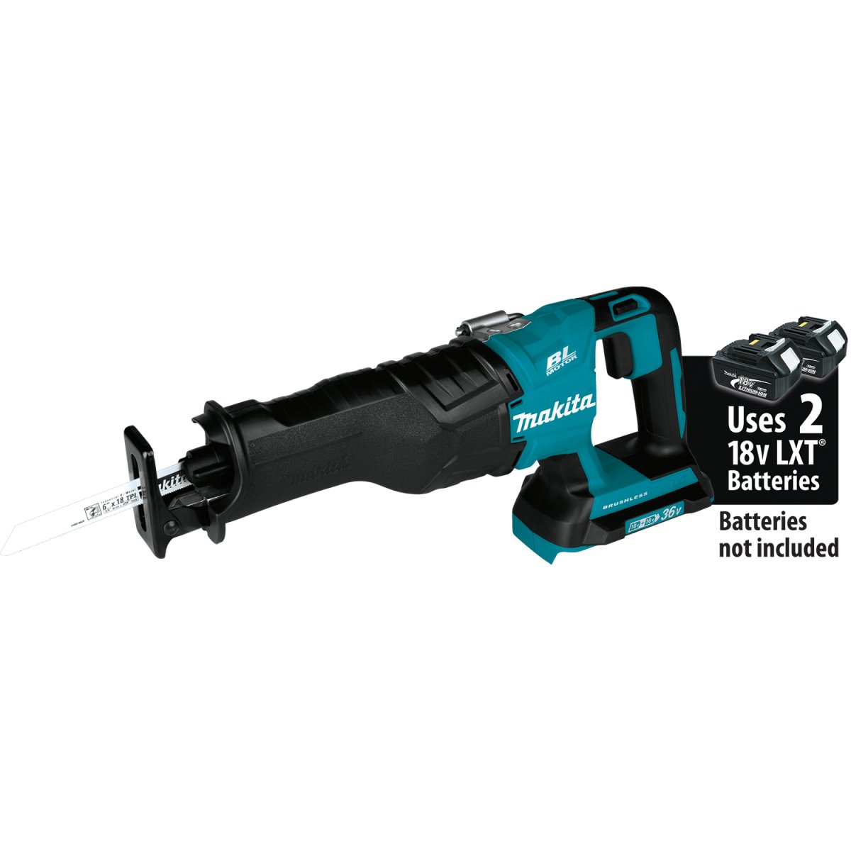 36V (18V X2) LXT® Brushless Recipro Saw - Diamond Tool Store