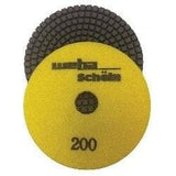 4 Inch Weha Schein Diamond Polishing Pads 3.4mm Thick - Diamond Tool Store