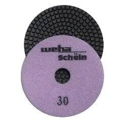 4 Inch Weha Schein Diamond Polishing Pads 3.4mm Thick - Diamond Tool Store