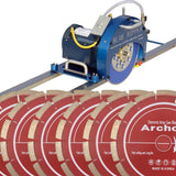 5 HP Blue Ripper Rail Saw Package Sale | Saw, Rails, Diamond Blades - Diamond Tool Store