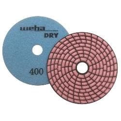 7 Step Spiral Dry Diamond Polishing Pads - Diamond Tool Store