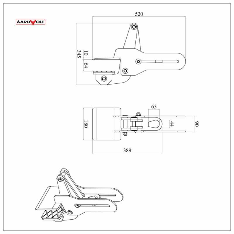 Aardwolf Billet Lifter - Diamond Tool Store