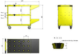 Aardwolf CNC Tooling Cart 30 - Diamond Tool Store