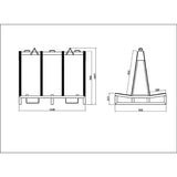 Aardwolf Demountable Frame - Mod DFF200 - Diamond Tool Store