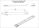 Aardwolf Fork Extensions (Standard) - Pair - Diamond Tool Store