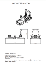 Aardwolf Ratchet Seam Setter - Aardwolf