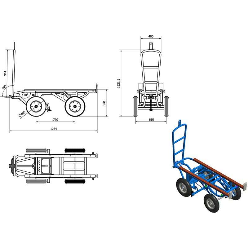 Aardwolf Transport Truck AHTC-1500 - Sale - Diamond Tool Store