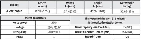 Abaco Mortar Mixed - Abaco Machines