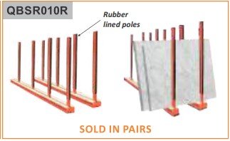 Abaco QLI Bundle Slab Rack w/ Rubber - Diamond Tool Store