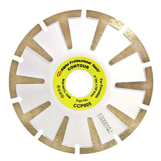 Alpha Contour Blade for Porcelain - Diamond Tool Store