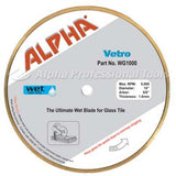 Alpha Vetro Premium Glass Tile Blade - Diamond Tool Store