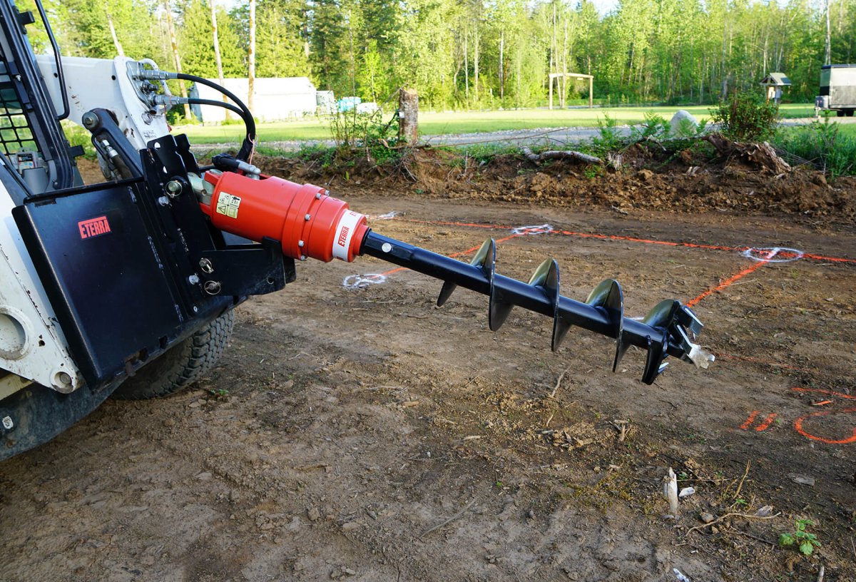 Auger Drive Attachment (Skid Steer) - Eterra