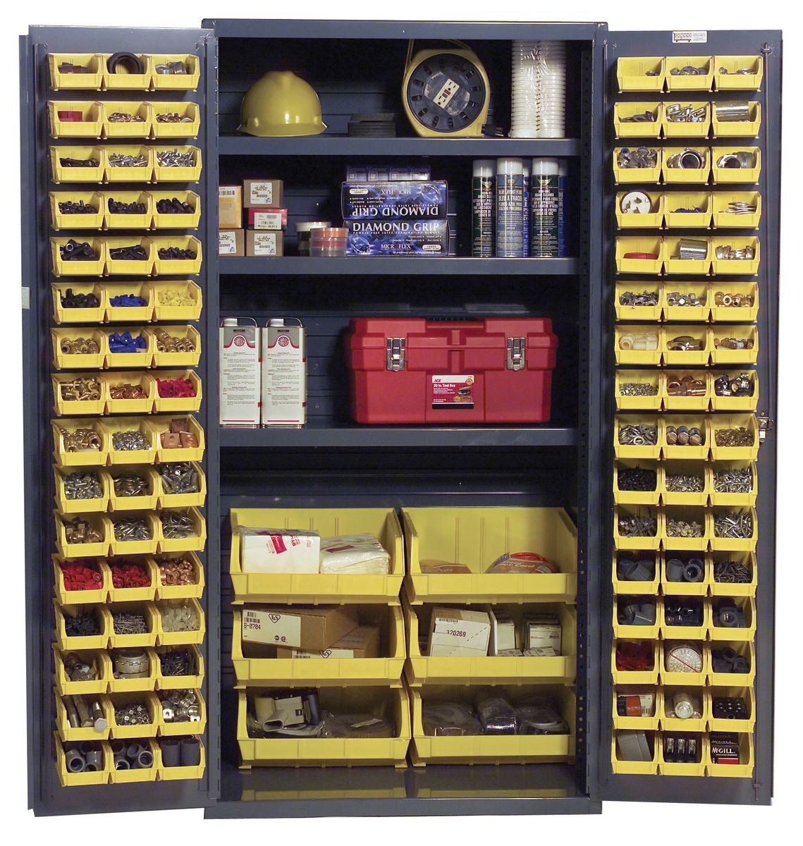 Bin Storage Cabinets - Diamond Tool Store