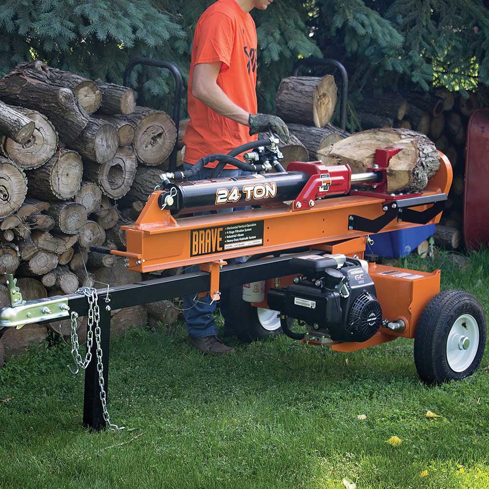 Brave Log Splitter | 24-Ton | Honda GC160 - Brave