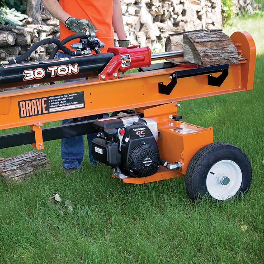 Brave Log Splitter | 30-Ton | Honda GC190 - Brave