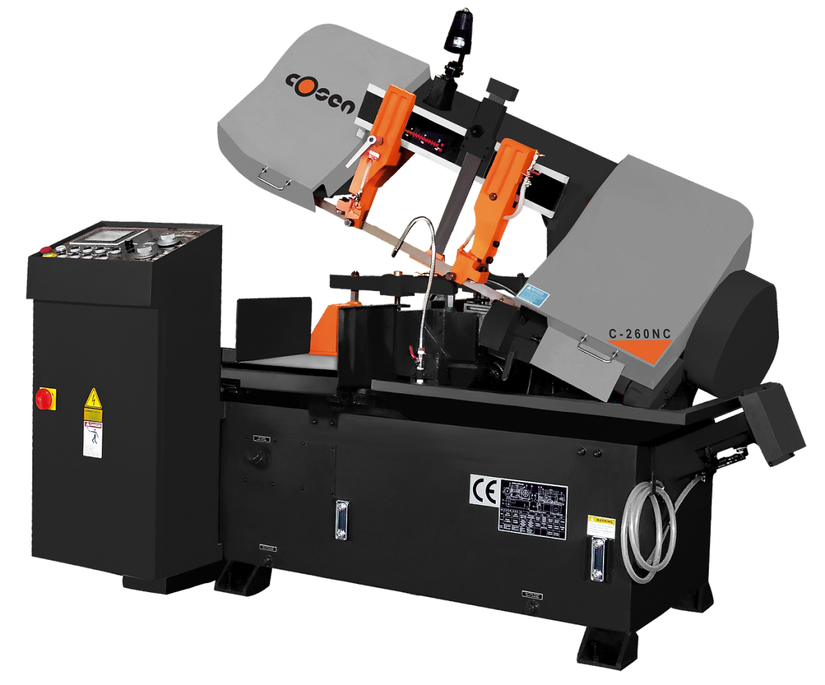 C-260NC Fully Automatic, Horizontal Band Saw - Cosen Saws