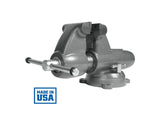 C-3 Pipe and Bench Vise, 6" Jaw Width, 9" Max Jaw Opening, 6-5/8" Throat Depth - Diamond Tool Store