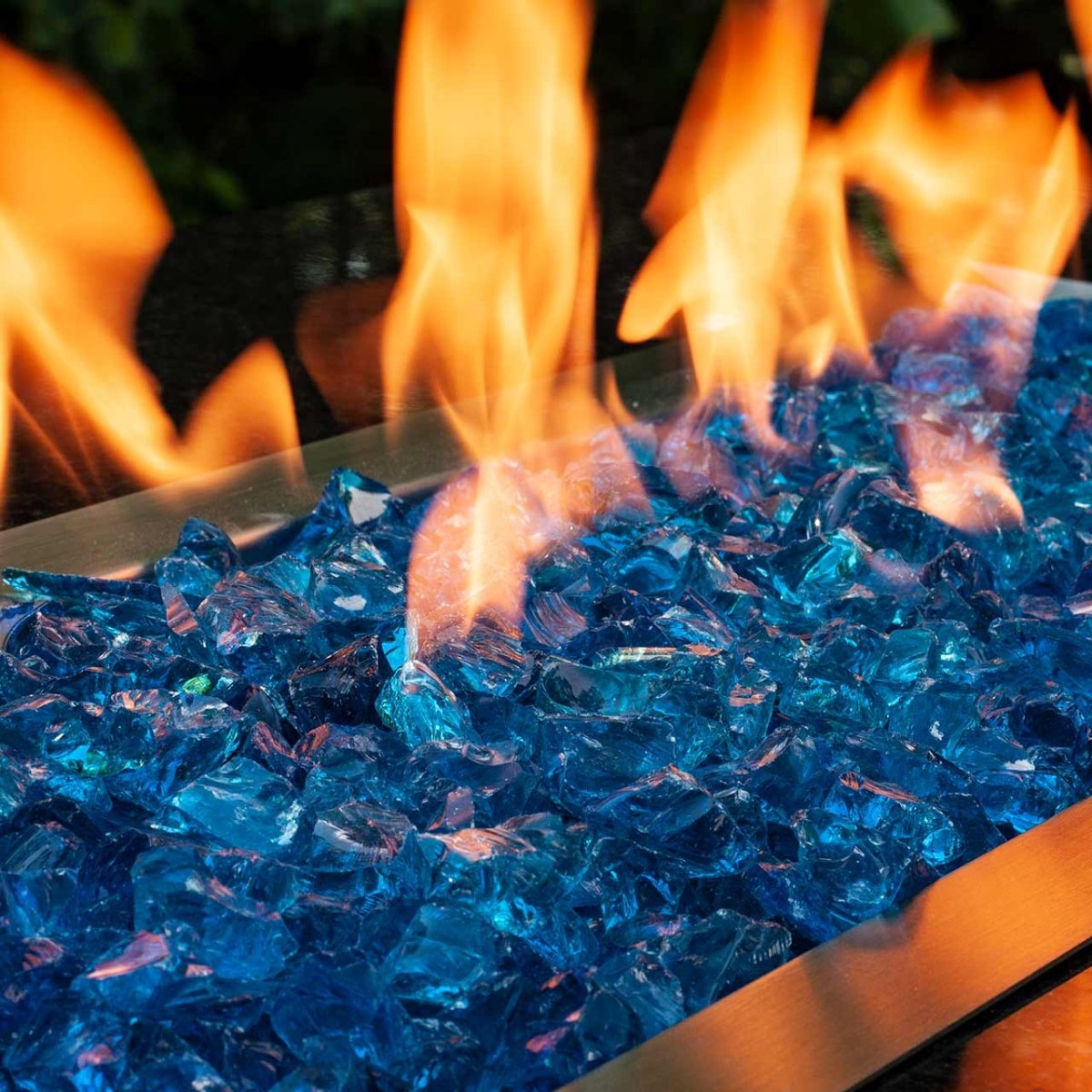 Caribbean Mix Fire Glass - Diamond Tool Store