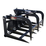 Compact Skid Steer Grapple Rake - Arrow Material Handling