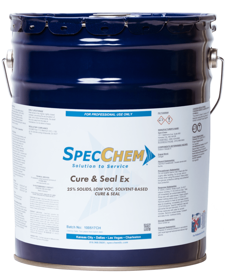 Cure & Seal 25 EX - SpecChem