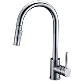 Dakota Sinks 15 7/8 Inch Single Hole Pull-Down Pre-Rinse Kitchen Faucet - Dakota Sinks