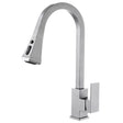 Dakota Sinks 15 7/8 Inch Single Hole Pull-Down Pre-Rinse Kitchen Faucet - Dakota Sinks