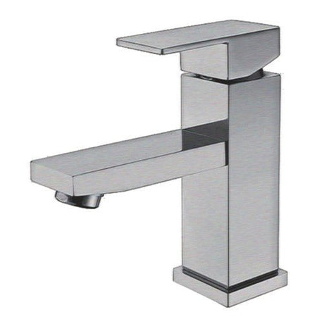 Dakota Sinks DSF-34BSH00 Kennedy 6 1/2 Inch Deck Mount Bathroom Faucet with Pop-Up Drain and Overflow - Dakota Sinks