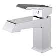 Dakota Sinks DSF-36BSH01 Madison 6 3/8 Inch Deck Mount Bathroom Faucet with Push Pop-Up Drain - Dakota Sinks