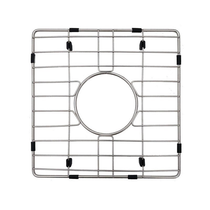 Dakota Sinks DSMZ-BG1616 Signature Z Series 13 3/4 Inch Bottom Grid, Brushed Nickel - Dakota Sinks