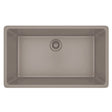 Dakota Sinks GSE-QC3219-BE Builders Elements Series 32 Inch Quartz Composite Single Bowl Undermount Kitchen Sink - Dakota Sinks