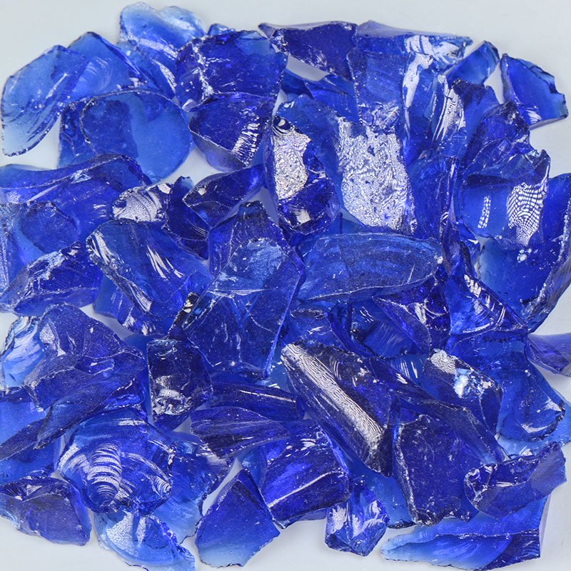 Dark Blue Fire Glass - American Specialty Glass