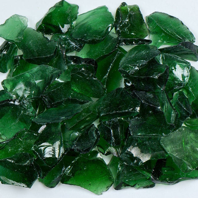 Dark Green Fire Glass - American Specialty Glass