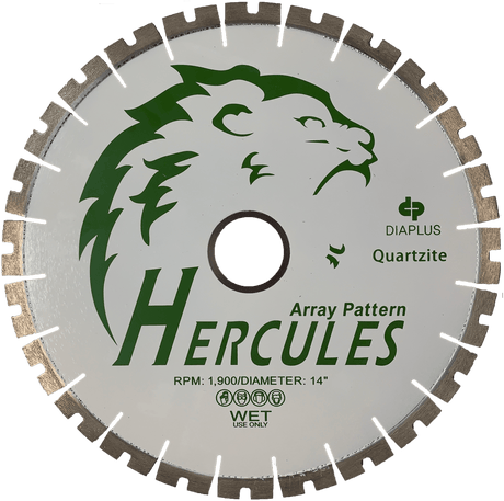 Dia Plus Hercules Bridge Saw Blade for Quartzite, Hard Stones, and Miter Cuts - Dia Plus