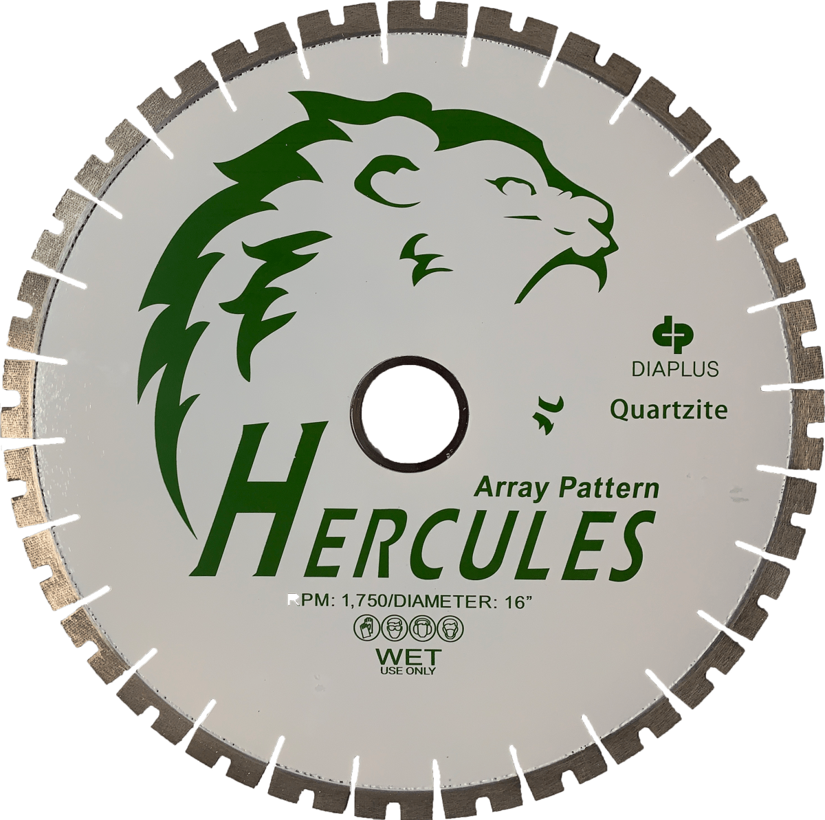 Dia Plus Hercules Bridge Saw Blade for Quartzite, Hard Stones, and Miter Cuts - Dia Plus