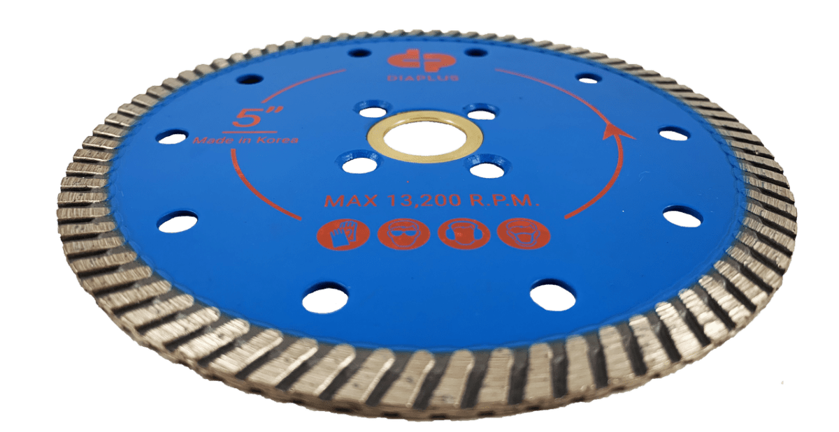 Dia Plus Premium Turbo Diamond Blade for Granite, Stone, and Marble - Dia Plus