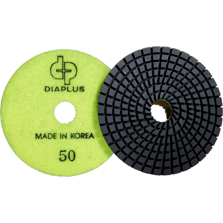 Dia Plus Premium Wet Diamond Polishing Pad for Granite, Marble, and Natural Stone - Dia Plus