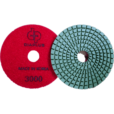 Dia Plus Premium Wet Diamond Polishing Pad for Granite, Marble, and Natural Stone - Dia Plus