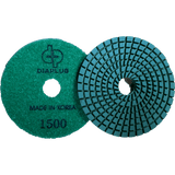 Dia Plus Premium Wet Diamond Polishing Pad for Granite, Marble, and Natural Stone - Dia Plus