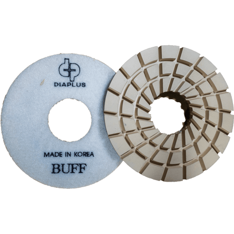 Dia Plus Rigid Diamond Polishing Disc DP-RDPD5BW Dia Plus 5" White Buff