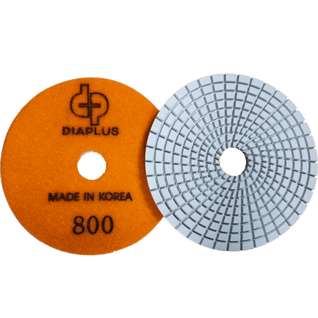 Dia Plus White Pads for Engineered Stone, Quartz, and Light Marbles DPES40800 Dia Plus 800 4