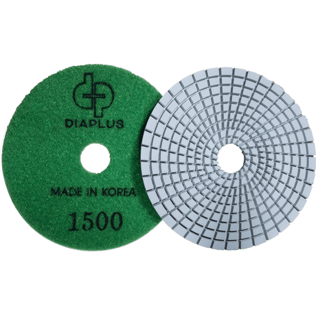 Dia Plus White Pads for Engineered Stone, Quartz, and Light Marbles DPES41500 Dia Plus 1500 4