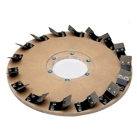 DiamaBrush Concrete Prep Tool with Clutch Plate & Riser - Diamabrush