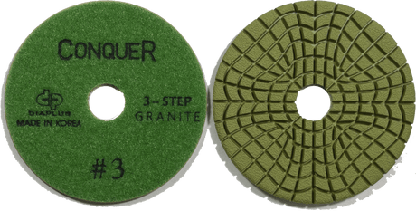 Diaplus Conquer 3 Step Granite Pad - Dia Plus