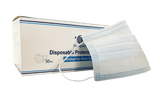 Disposable Protective Face Mask 50 Qty - Diamond Tool Store