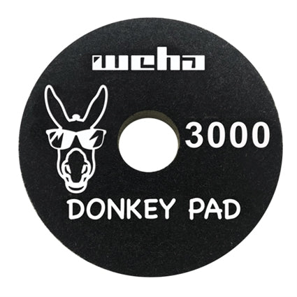 Donkey Quartz Face Polish Surface Polishing Pads 134295 Weha 4" 3000