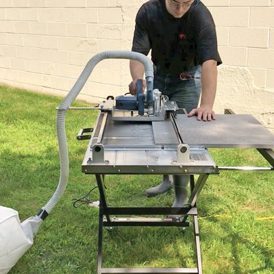 Dry Porcelain Paver Tile Cutting System - Alpha Tools