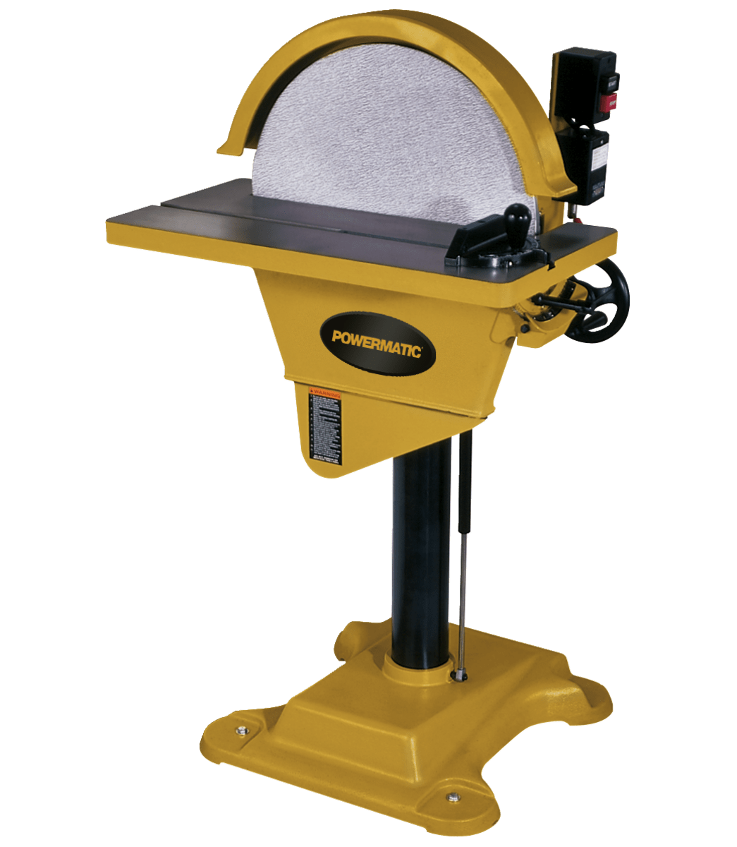 DS20 Disc Sander, 2HP 1PH 230V - Powermatic